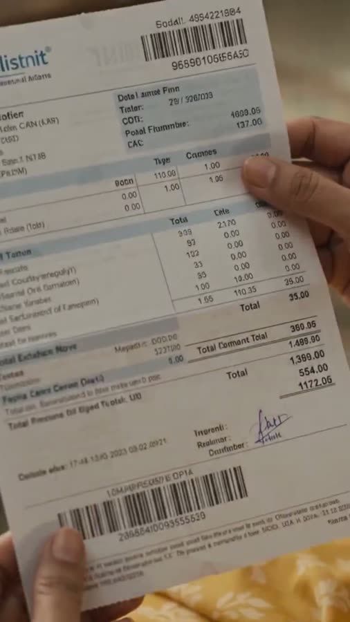 Electricity Bill Story — Problem / Solution — commercial video still