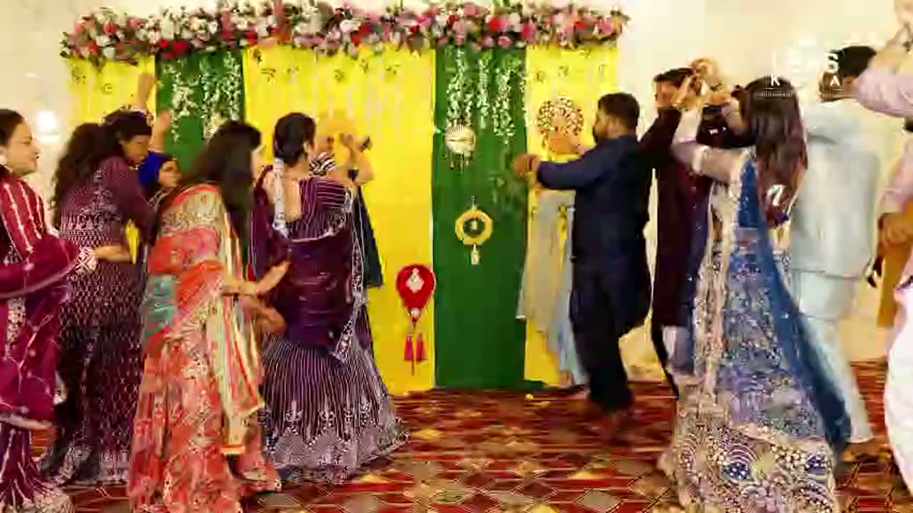 Sangeet Night — Family Dance Reel — wedding videography still