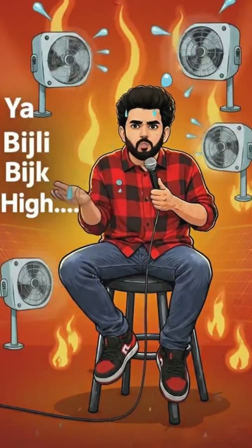 Bijli Bill Meme — Animated Ad Reel — commercial video still