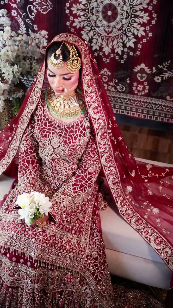 Laal Lehenga — Bridal Couture Reel — commercial video still