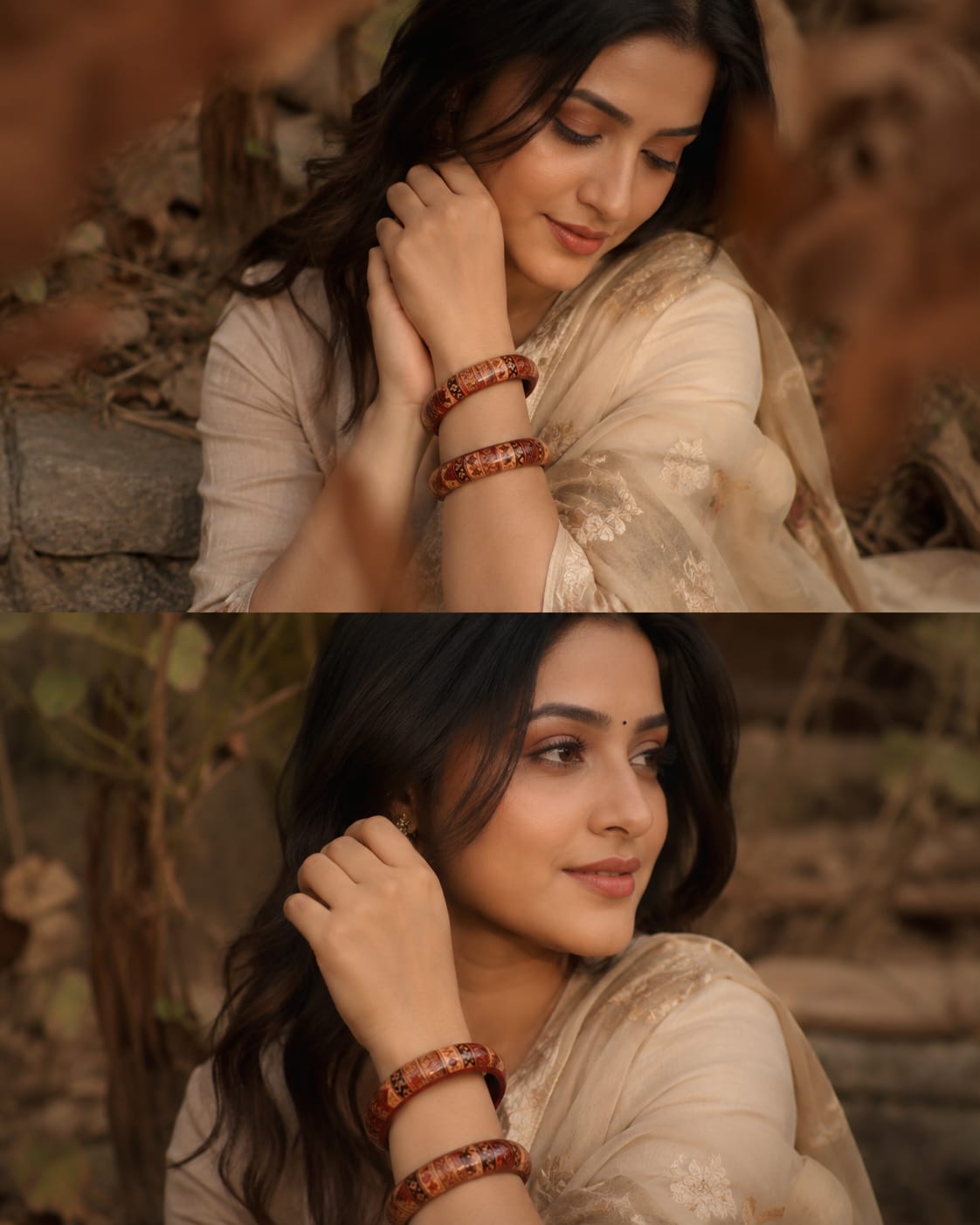 Kaath Kangan — Printed Bangles on Model — photo 2