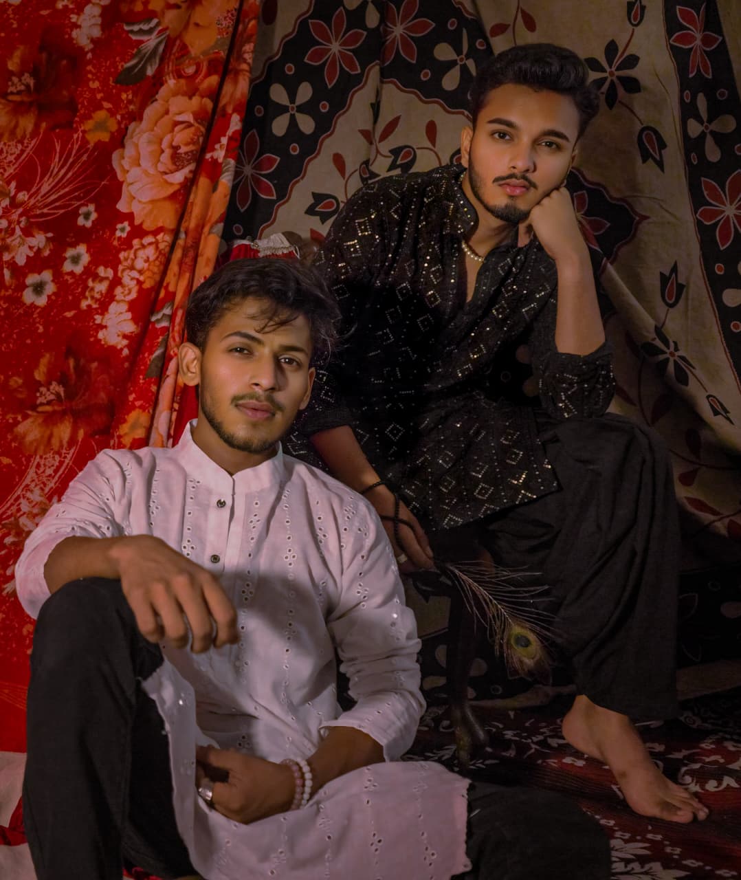 Sanwariya — Black Sequin Kurta — photo 9