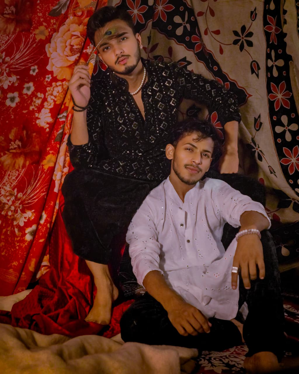 Sanwariya — Black Sequin Kurta — photo 10