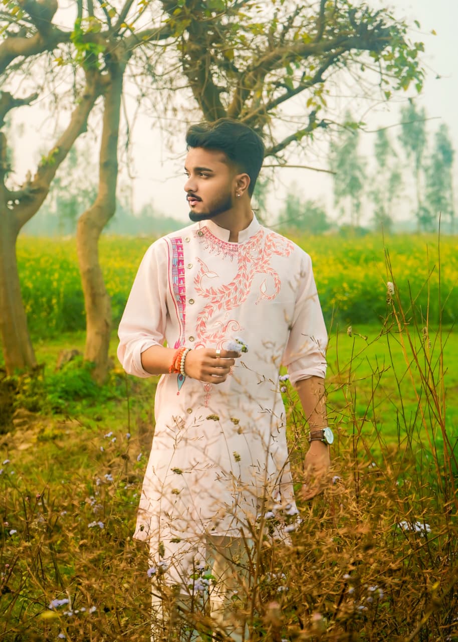 Gulaabi Kurta — Mustard Field Portraits — photo 2