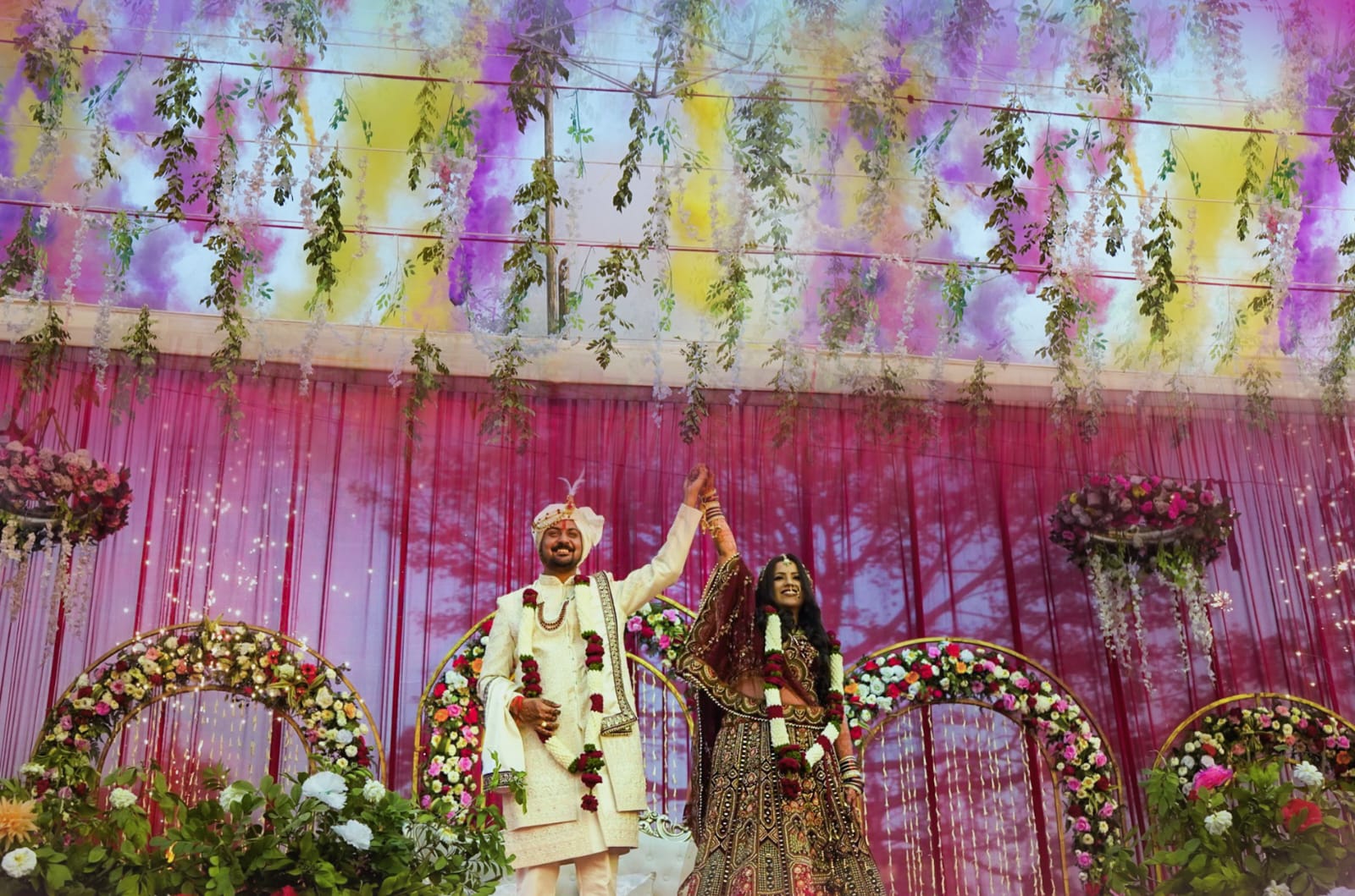Varmala Vows — Stage Ceremony
