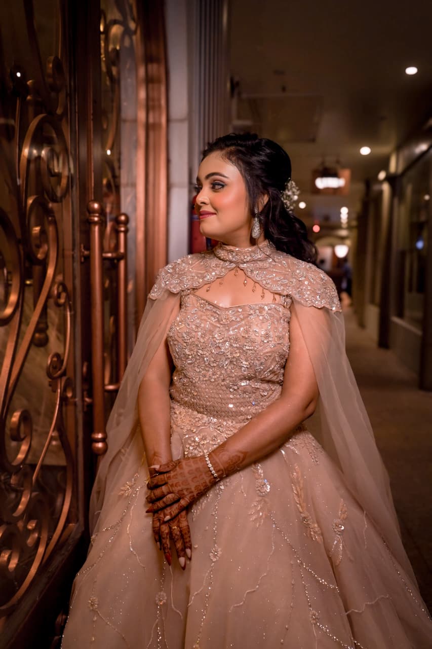 Blush Gown — Reception Night